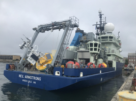 R/V Armstrong ready to depart to Irminger Sea