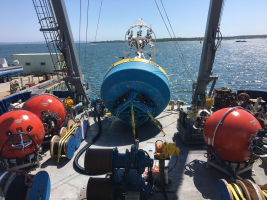 Coastal Pioneer: surface mooring ready for deployment
