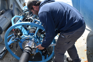 Preparing the near surface instrument frame