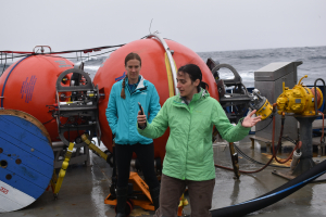 Science outreach at sea