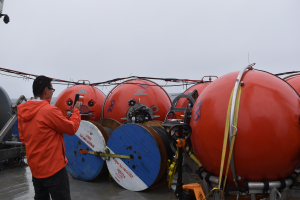 Science outreach at sea