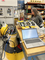 Testing of prawler profiling vehicle
