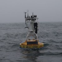 First mooring in the water