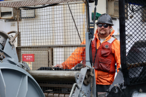 Winch Operator Stuart Pearce