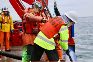 Hooking in surface mooring