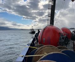 Irminger 10 team leaving Reykjavik to head to the Array