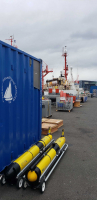 On deck in Reykjavík