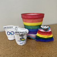 OOI and Pride month styrofoam cups