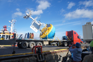 Southern Ocean Surface Mooring on truck