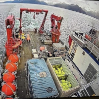 Papa 11 Deck Load from Ship Camera