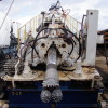 Special Photo Tour: Horizontal Directional Drilling Progress at Pacific City Site Equipment Up Close: The HDD drill bit used for the operation.