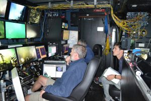 Leading a ROV Jason dive at a newly discovered seafloor seep during the Visions’16 expedition