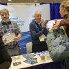 Fifteen findings in 15 minutes Ed Dever and John Trowbridge answer questions at OOI's booth at the Ocean Science Meeting.