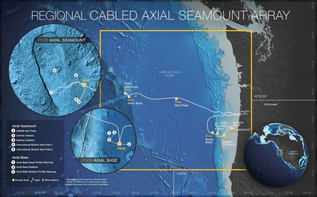 Map of Axial Seamount